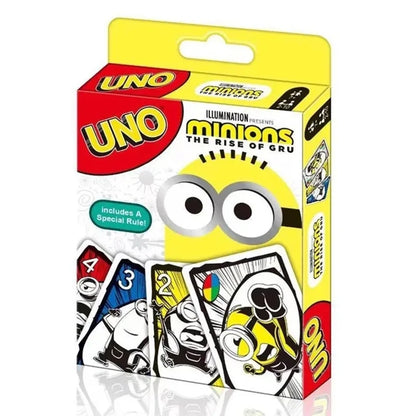 Mattel UNO Super Mario Card Games Family Funny Entertainment Board Game Poker Kids Toys Playing Cards